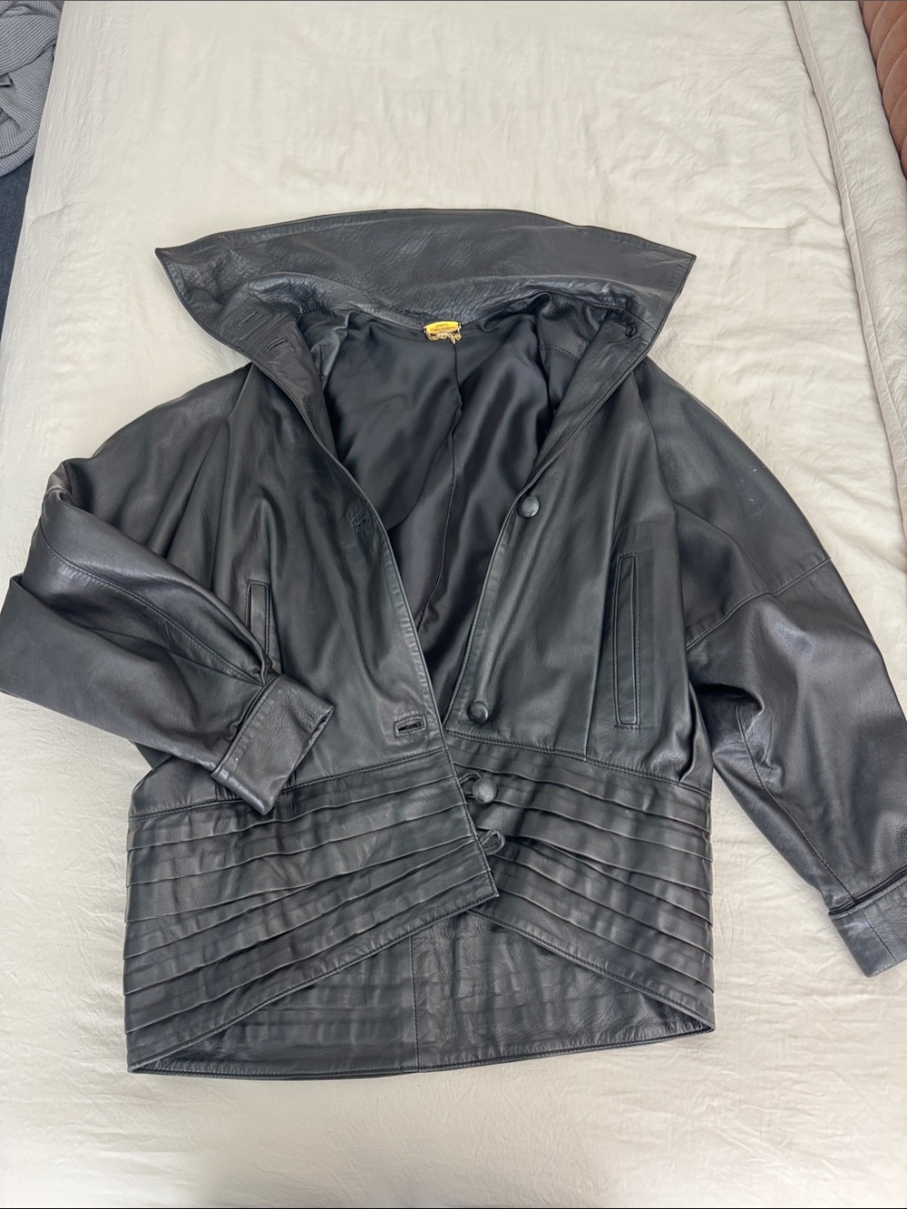 Vintage Giotti Firenze Leather Jacket Made in Italy - early 90s